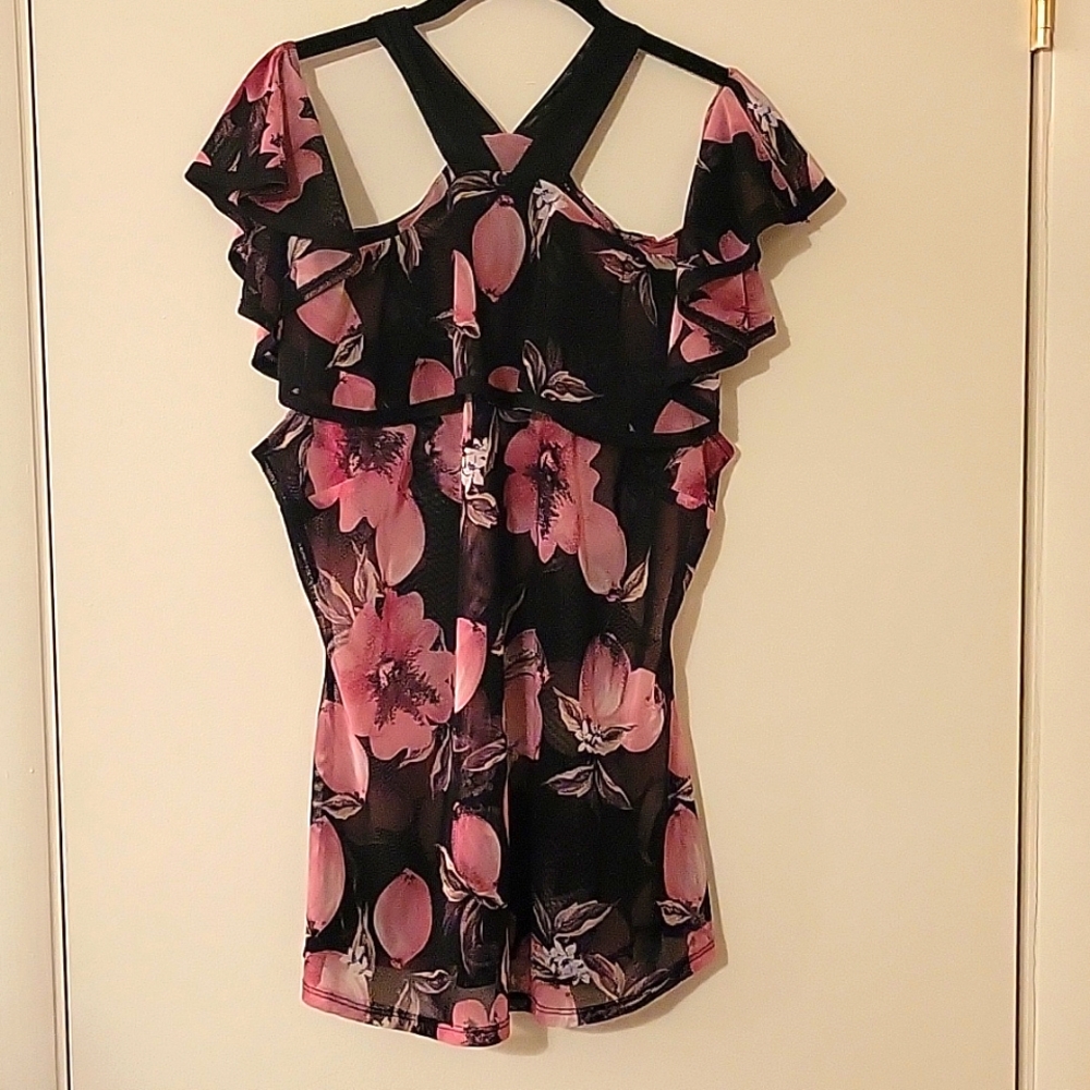 Fashion to Figure Chiffon Blouse